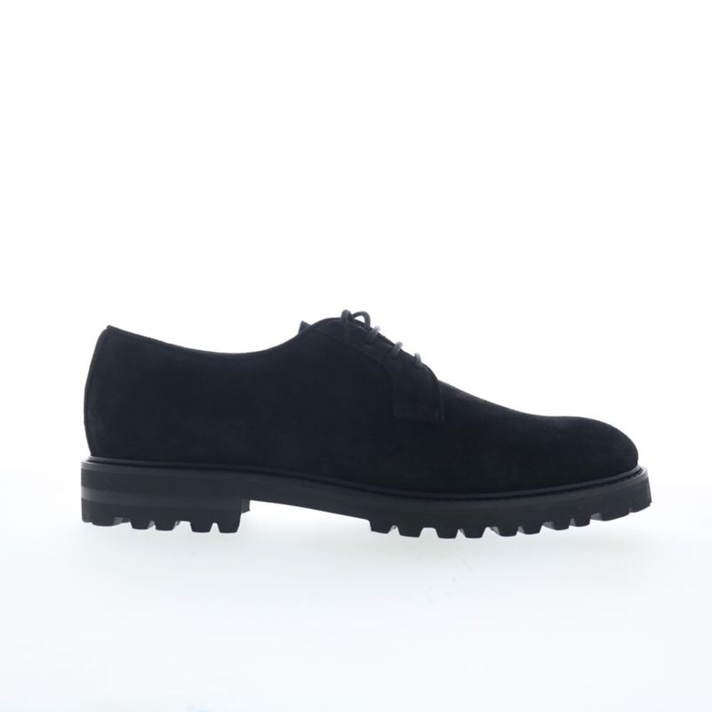 Aquatalia Mens Leon Suede Black Shoes (NWT)